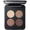 YOUNGBLOOD Pressed Mineral Eyeshadow Quad Fard 4 g Taupe Smoke