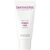 SANTAVERDE classic cream rich senza profumo Crema per il viso 30 ml