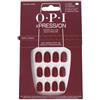 OPI xPRESS/ON Malaga Wine Unghie finte 1 pz. Dark Red