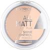 CATRICE All Matt Plus Shine Control Cipria compatta 10 g Nr. 002 - Banana Bright