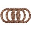 Slip Pure Silk Back To Basics Skinny Scrunchies Light Brown Elastico per capelli 4 pz.