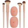 Real Techniques A Brighter Hue Base Set Set di pennelli 1 pz.