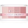 Bell HYPOAllergenic Highlight & Blush Kit Palette make-up 20 g