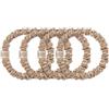 Slip Pure Silk Back To Basics Skinny Scrunchies Blonde Elastico per capelli 4 pz.