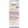 PARSA Beauty Press on-Kunstnägel, Sparkling Rosé, 24 Stk. Unghie finte 24 pz.