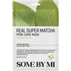 Some By Mi Real Care Mask Super Matcha Pore Care Mask Maschera in tessuto 20 ml