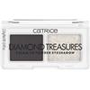CATRICE Diamond Treasures Cream to Powder Eyeshadow Palette di ombretti 3 g Nr. 030 - Smokey Diamond