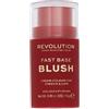 REVOLUTION Fast Base Blush Stick Blush Fard in crema 14 g Spice
