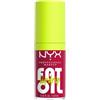 NYX Professional Makeup Fat Oil Lip Drip Lucidalabbra 4.8 ml Newsfeed - Rot