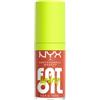 NYX Professional Makeup Fat Oil Lip Drip Lucidalabbra 4.8 ml Follow Back - Orange