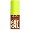 NYX Professional Makeup Fat Oil Lip Drip Lucidalabbra 4.8 ml Scrollin - Hellbraun