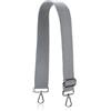 A ALLZEDREAM Allzedream - Tracolla morbida e regolabile di ricambio per borsa a tracolla, Grigio, Medium, Design elegante