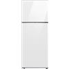 Samsung RT7CB662612 Frigorifero Doppia Porta Bespoke AI 465L , Classe E, VETRO BIANCO Dimensioni cm (AxLxP) : 182,5x70x71,7