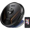 eufy T2150G11 Robot ASPIRADOR ROBOVAC X8 Hybrid EU sin Bolsa Negro, 50 W, Aluminium, Nero