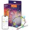 LEDVANCE Catena Luminosa Intelligente RGB con 200 LED MAGICI, Alexa, Google, WiFi, Smart+ App, IP44, Modalità DIY, Sincronizzazione Musicale, 16M colori, per feste