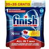 Finish Tutto in 1 lavastoviglie - 70 pezzi