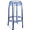 Kartell Charles Ghost, Set 2 sgabelli, H 65 cm, Polvere