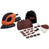 Black+Decker Levigatrice Mouse con 15 accessori e Softbag Black+Decker