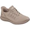 Skechers Donna Bobs Geo Lite Divine Pace Slip-In ALLENATRICE, Tan Knit, 41 EU