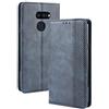 Cadorabo Custodia Libro per LG G8 ThinQ in GRIGIO CHIARO