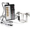 AMAZBEE Set di dilatatori anali uretrali in acciaio inossidabile Stimolazione elettrica Butt Plug Spina del pene Scossa elettrica Massaggiatore della prostata (B,1)
