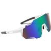 YQBFTC Occhiali da Sole Sportivi Polarizzati, Occhiali da Sole da Ciclismo,UV400 Occhiali da Ciclismo Antivento Uomo e Donna, Occhiali Veloci Uomo per Ciclismo,Motociclismo,Corsa,Sci,Alpinismo