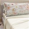 PETTI Artigiani Italiani - Lenzuola in Cotone con Federe in Stampa Digitale, Lenzuola Letto Singolo, Completo Letto Singolo, Floreale 21 Panna, 100% Made in Italy