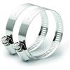 OASE 55690 - Fascette stringitubo in acciaio inox, 1 1/2-2, colore: Argento