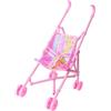 Rrlihjgu Passeggini per Bambole - Giocattolo Di Ruolo Per Bambini | Carrozzina Compatta Realistica Per Bambole Gioco Creativo Per Incontri, Asilo, Famiglia, Attività Di Gruppo