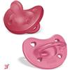 CHICCO (ARTSANA SPA) CHICCO GOMMOTTO SILICONE ROSA 16-36 MESI 2 PEZZI