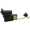 Trade-Shop Interruttore elettronico di ricambio per Makita HR2470 DS4010 HR2230 HR2460 HR2460F HR2470F HR2470FT sostituisce 650588-6 - con LED e filtro anti-interferenza