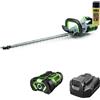 EGO HT2411E - Tagliasiepi 61 cm - Kit PROMO Batteria 2,5 Ah + Caricatore Standard