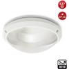 Velamp Plafoniera e27 tonda diametro 27cm ip54 ik10 per esterni.