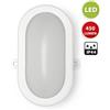 Velamp TARTARUGA: applique LED 6W bianca. IP44, Connettore Fast