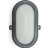 Velamp TARTARUGA: applique LED 6W, RAL 7016. IP44, Connettore Fast