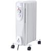 Velamp Radiatore ad olio, 9 elementi, 2000W. Bianco