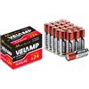 Velamp Pila alcalina STILO LR6 AA 1,5V - Scatola convenienza da 24 pile