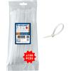 Velamp Fascette bianche in nylon 3,6x200 100pz