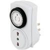 Velamp Mini programmatore giornaliero 24 ore con spina/presa 10/16a