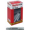 Fischer 25 Tasselli UX, 10 x 60 mm, per Muro pieno, Mattone Forato, Cartongesso, 542454