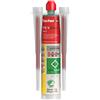 Fischer Fis V Zero Tassello Chimico Privo di Sostanze Pericolose, Resina Ancorante per il Fissaggio Fino a -10°C su Calcestruzzo e Muratura, 558953, grigio