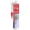 Fischer MK Colla Adesivo di Montaggio a Presa Rapida, per Battiscopa, Pannelli, Canaline Elettriche, Fregi, Piastrelle, Isolanti, Bianco, 310 ml