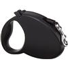 Amazon Basics Guinzaglio retrattile per cani, lunghezza estensibile 5 m, taglia S (fino a 20 kg), nero