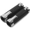 Voskooe manopole per moto Per SUZUKI BURGMAN 650 400 125 200 250 AN650 AN400 AN125 AN200 Accessori Moto Copri Manopole Manubrio CNC(Titanium)