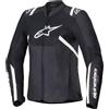 Alpinestars Giacca da moto Alpinestars Stella T-SPS Air V2 da donna nera-bianca, S