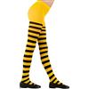 W WIDMANN MILANO Party Fashion - Collant a righe per bambini, accessori per costumi da strega, coccinella, ape, elfo, per tutti i giorni e molto altro ancora