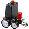 Ysislybin Regolatore di Pressione, Compressore Pressostato Compressore D'aria Adatto Per Applicazioni Tra Cui Utensili Pneumatici Per Verniciatura A Spruzzo Automatizzata