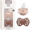 BIBS Infinity Ciuccio, 6-18 mesi, confezione da 2, Blush/Woodchuck