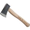 Faithfull Accetta Faithfull con manico in hickory FSC e testa in acciaio al carbonio temprato - Piccola ascia per potatura rami e taglio radici - 567 g (1,1/4 libbre)