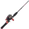 Ugly Stik 5'6 Ugly Tuff Spincast canna da pesca e mulinello Spincast, costruzione Ugly Tech con design a punta trasparente, taglia 6 3 mulinello con cuscinetto a sfera